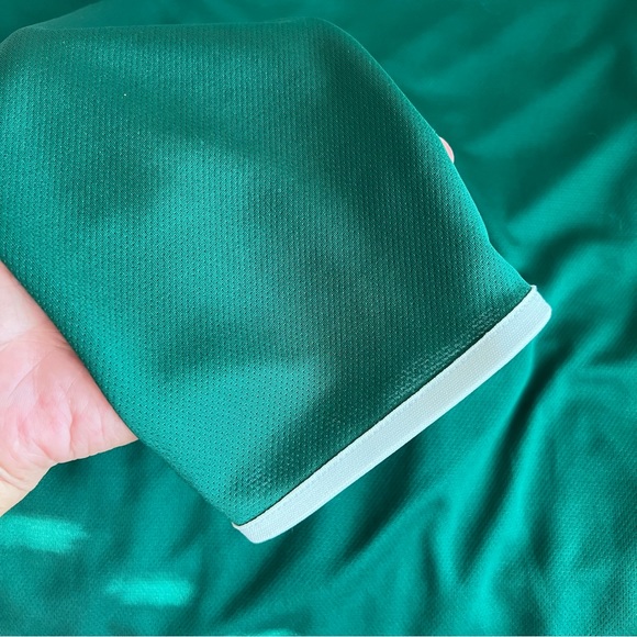 Adidas Green Miami Hurricanes Freelift Sport Raglan climalite Quarter-Zip Jacket - Picture 4 of 8